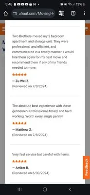 Two Brothers Moving Service LLC
